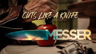 MESSER quotCuts Like A Knifequot Official Video [upl. by Airdnaed161]