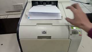 Printer Color Hp Laserjet CP2025 [upl. by Arzed]