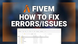 FiveM – How to Fix FiveM ErrorsIssues  Complete 2024 Guide [upl. by Atnovart467]