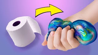 12 UNBELIEVABLE DIY SLIMESQUISHY CRAFTS [upl. by Bergren]