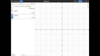 oli M04 desmos com descriptive stats [upl. by Ecnal]