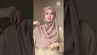 Pashmina tutorial by dindarizkyrmd hijabpashmina pashmina hijabtutorial hijabfashion [upl. by Aimej]