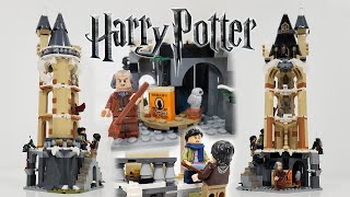 LEGO Harry Potter Review Hogwarts Castle Owlery 2024 Set 76430 Owl Battle Pack [upl. by Ettessil413]