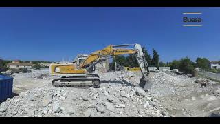 Démolition de la Cave Coopérative de ST MAMERT DU GARD  Time Lapse  BUESA [upl. by Acissehc]