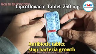 Ciprofloxacin Tablet 250 mg  CIPROCIP250  Use in Hindi  aman medicine knowledge [upl. by Naleag198]