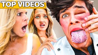 Best Family Pranks Ever  Brent Rivera [upl. by Adnole240]