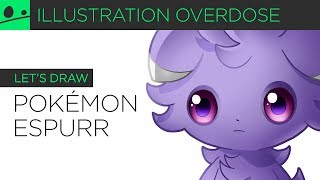 Lets Draw Pokemon 677  Espurr [upl. by Jimmie147]