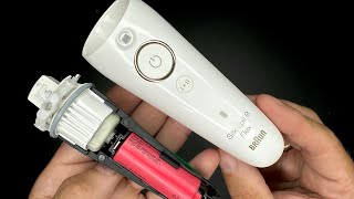 Braun Silk Epil 9 Flex Battery Replacement [upl. by Eigger431]