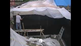 Waterproofing a Durisol ICF foundation [upl. by Hodgson771]