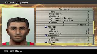 Achraf Hakimi Face PES 6 con editor interno [upl. by Donaugh]