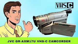 JVC GR AXM17U VHSC camcorder  Specs and Features [upl. by Avilo945]