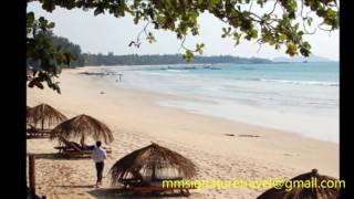 Thande Beach Resort Hotel Ngapali Myanmar [upl. by Uriah]