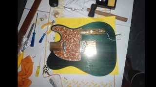 Telecaster Construção Passo a Passo [upl. by Llyrrad]