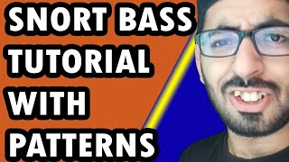 SNORESNORTPIG Bass Beatbox Tutorial with PatternsBeatbox Tutorials  Kunal Bbx Tutorial40 [upl. by Katya138]