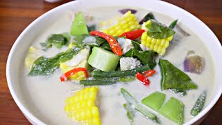 BUMBU TINGGAL CEMPLUNG NGAK PAKE RIBET RESEP SAYUR LODEH ALA WARTEG [upl. by Crosse629]