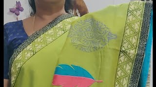 UNIQUE CHANDERI COTTON SAREES WATSP 9659742600youtubviralvideo chandericotton viralvideo [upl. by Reni556]