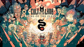 Cult of the Lamb  Sins of the Flesh  Launch Trailer [upl. by Nerehs]