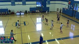 Afton vs Harpursville High School Boys Varsity Basketball [upl. by Gladi]