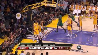 Boston Celtics amazing 24 point comeback vs Lakers 2008 NBA Finals Game 4 [upl. by Eenram]