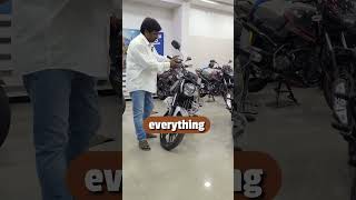 1st CNG Bajaj Bike world cngbajaj bajaj125cng trending viral viralvideo trends [upl. by Geneva]