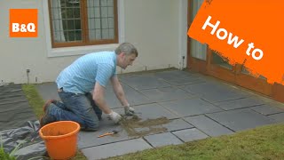 How to lay a patio [upl. by Ennayoj]