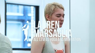 Lauren Marsaglia  All Levels Yoga amp Meditation  bdcnyc [upl. by Ahsieker837]