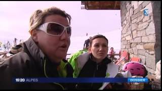 Reportage FR3 Alpes Les Restaurants d Altitude à La Rosière [upl. by Anirehtac]