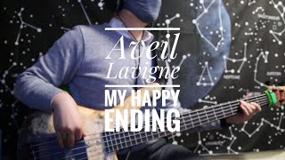 No129  Avril Lavigne  My Happy Ending  Bass Cover [upl. by Jarita8]