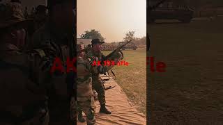 AK 103 rifle  Kailash pradhan army wbp PTSSTCfb reels youtube [upl. by Bevan]