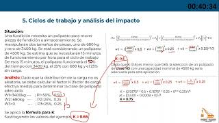 RENDIMIENTO DE POLIPASTO ASME HST 4 parte 2 [upl. by Ybbil87]