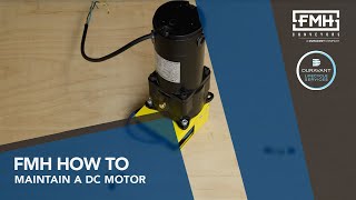 How to  Maintain a DC Motor  FMH Conveyors International [upl. by Ocnarf933]