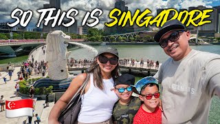 First Full Day in SINGAPORE 🇸🇬 Merlion Chinatown Buddha Tooth Relic Temple Lau Pa Sat  VLOG 6 [upl. by Anitniuq754]