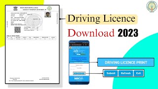 quotEasy Steps to Download Driving License Online in Andhra Pradesh India  2023 [upl. by Chesnut]