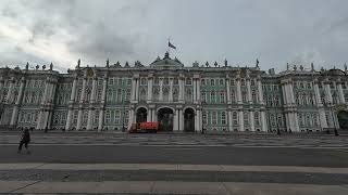 Winter palace square in St Petersburg Russia [upl. by Sorazal]