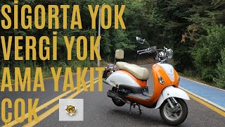 MONDİAL 50 ZNU DETAYLI İNCELEME 50 ZNU YAKIT TÜKETİMİ MONDİAL 50 ZNU ALINIR MI 50 CC SCOOTER [upl. by Shirk534]