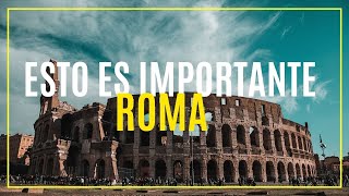 ✅ Roma en 3 días mejores sitios que visitar🏛️ [upl. by Noyart]