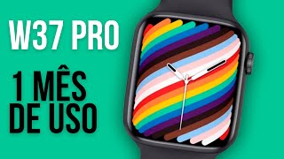 Smartwatch IWO W37 PRO  1 MÊS DE USO  Valeu a pena [upl. by Arihs168]