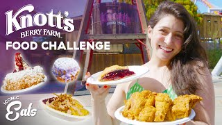 Ultimate Knotts Berry Farm Challenge Trying All Of The Boysenberry Treats [upl. by Avery537]