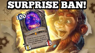 Hearthstone just banned this card Big news coming next week [upl. by Yessej485]