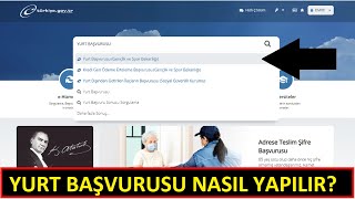 KYK YURT BAÅVURUSU NASIL YAPILIR GÃ–RÃœNTÃœLÃœ ANLATIM BAÅVURU FORMU NASIL DOLDURULMALI [upl. by Mathilda]