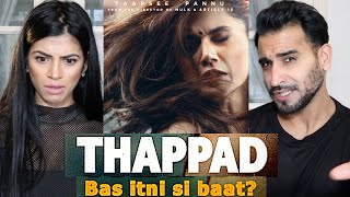 THAPPAD  Taapsee Pannu  Anubhav Sinha  Trailer Reaction  Slap [upl. by Eiryk]