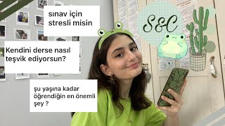 Tyt Netim Sınav İçin Stresli Miyim Doping Hafıza…  Beni Tanıyın  Soru  Cevap [upl. by Bertila]