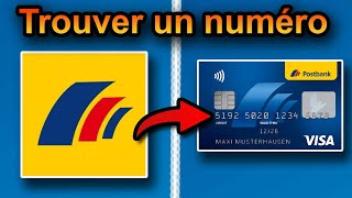 Trouver le numéro de carte Banque postale 2024 rapide amp facile [upl. by Oiuqise]