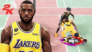 I put POST TAKEOVER on my LEBRON JAMES BUILD in NBA 2K20 [upl. by Anaiad]