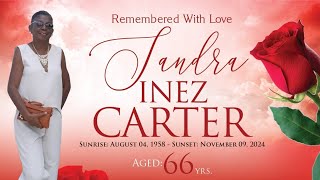 Celebrating the Life of Sandra Inez Carter [upl. by Cartwright243]