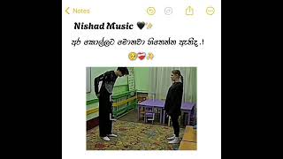 අර කොල්ලට මොනවා හිතෙන්න ඇතිද 🥺❤️‍🩹✨  Nishad Music [upl. by Aracal]