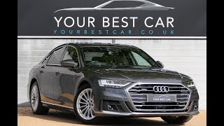 Audi A8 S Line 50 TDI Quattro Auto 4WD 4dr  WALK AROUND VIDEO  4K [upl. by Nner59]