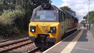 Freight EMR trains and more at Ulceby Station Lincolnshire July 2024 [upl. by Glaudia]