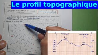 Le profil topographique [upl. by Yleek989]