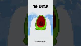 64 bits 32 bits 16 bits 8 bits 4 bits 2 bits 1 bit 12 bit 14 bit  Nibble Nom Cry shorts [upl. by Esinned]